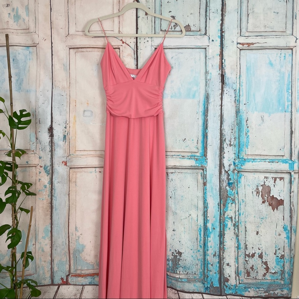 Laundry by Shelli Segal Soft Pink Floor Length dress. Size 2